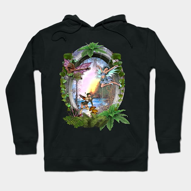 Fairy kingdom Hoodie by Just Kidding by Nadine May